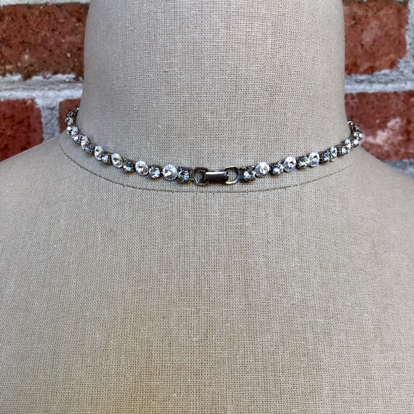 Rhinestone Crystal Pendant Necklace - Picture 9 of 9